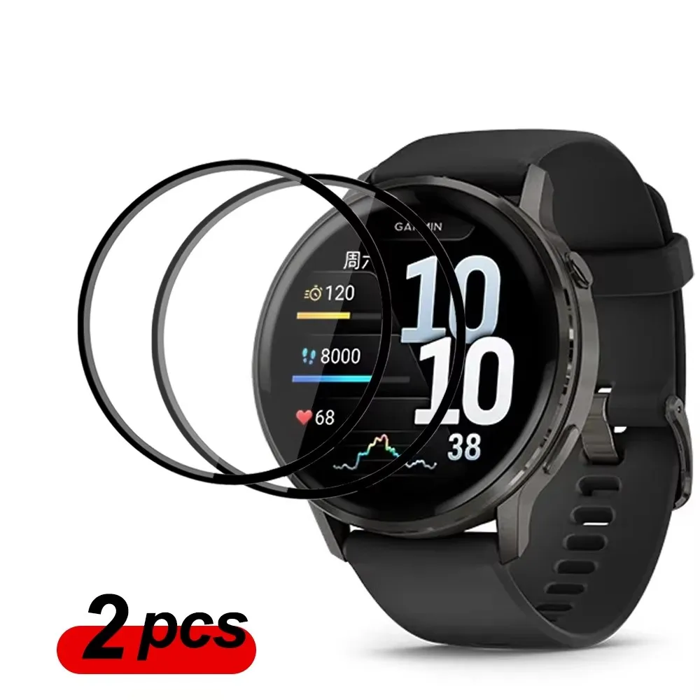 Garmin Venu 4 용 화면 보호기 45mm 41mm 곡선형 긁힘 방지 필름 Garmin Venu4 필름 액세서리 용 전체 커버리지 보호