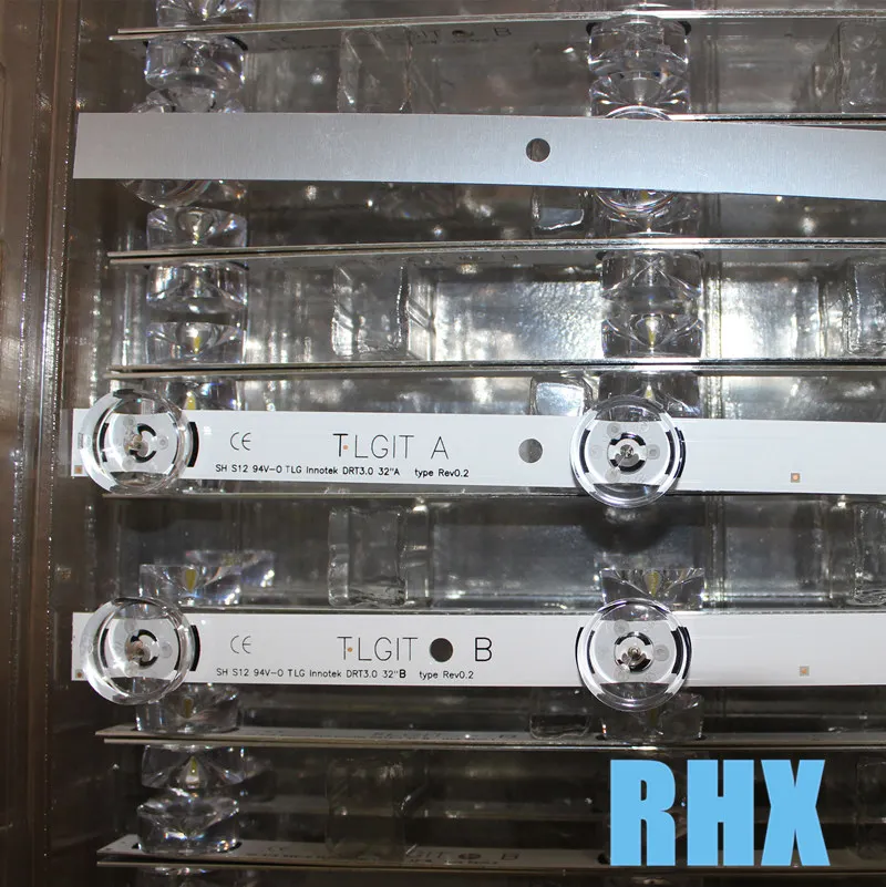 6LED 590mm LED backlight strip bar compatible for 32LB561V UOT A B 32 INCH DRT 3.0 32 A B 6916l-2223A 6916l-2224A
