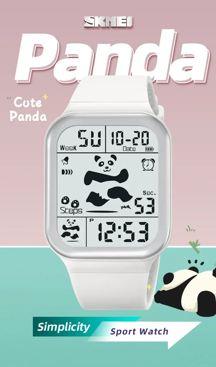 SKMEI Donna Casual Cronometro Orologio da polso da donna Antiurto