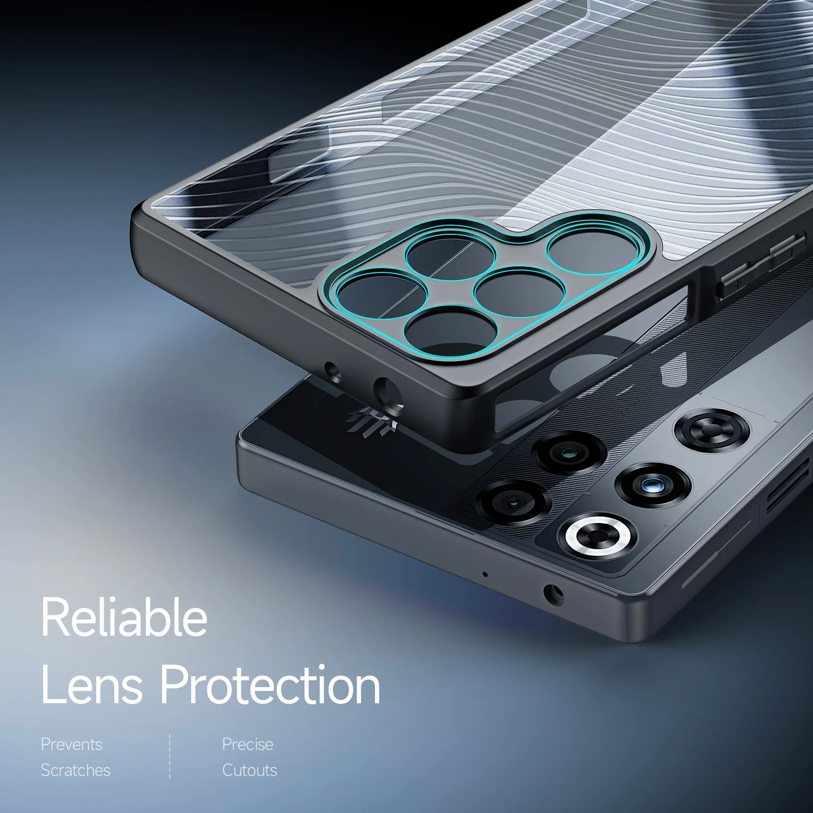 Military Airbag Anti-Fall Acrylic Shockproof Case