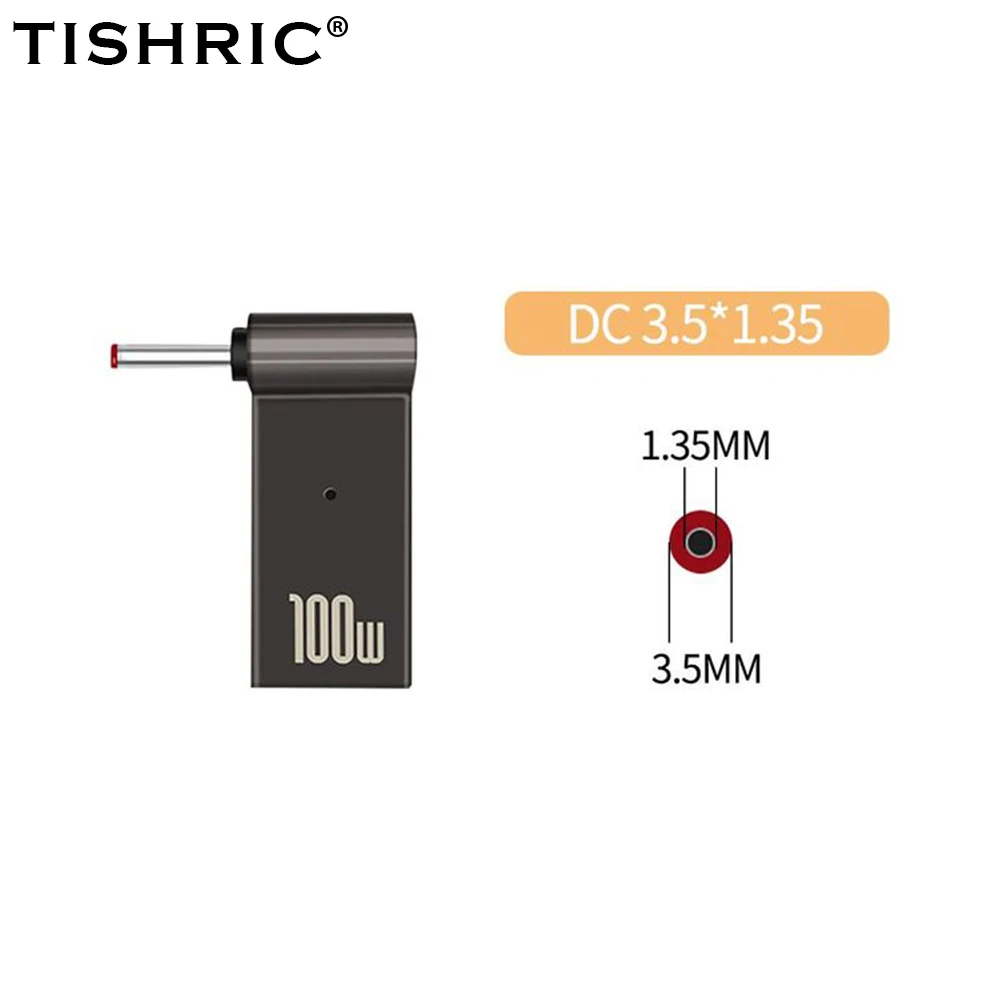 100W 5A PD Laptop Charger DC to Type C Adapter