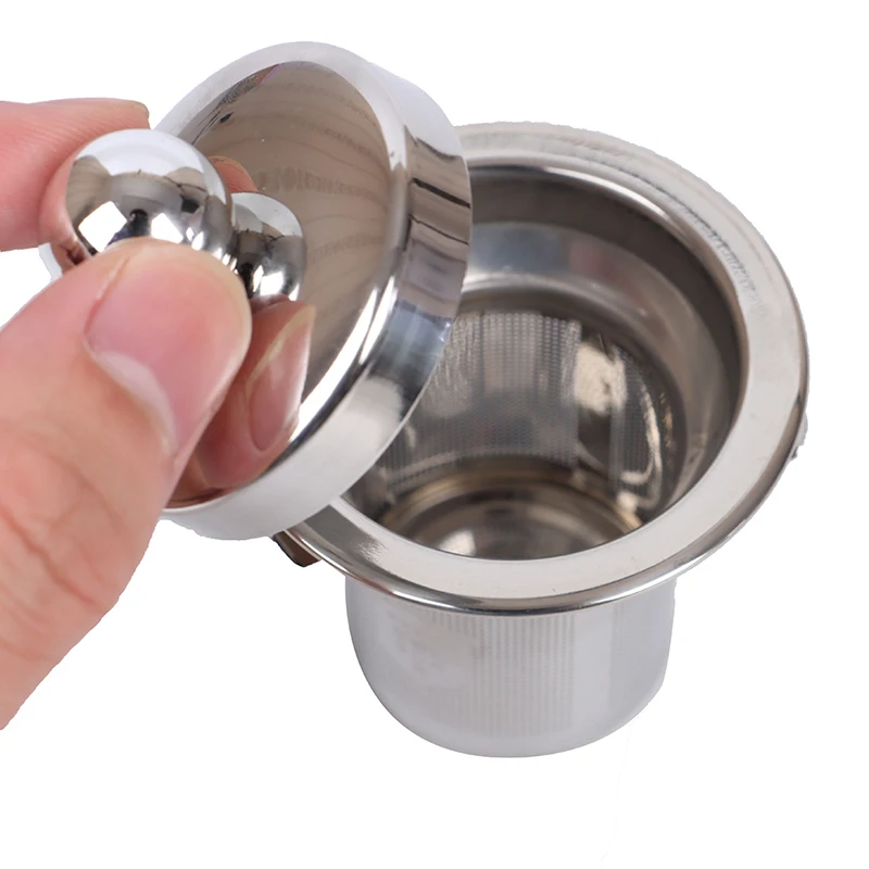 Reusable Stainless Steel Tea Strainer Mesh Infuser Basket Loose Tea Leaf Infusers Herb Filter for Mug Teapot Teaware S/M/L 1PC tea infuser,tea strainer,tea filter
