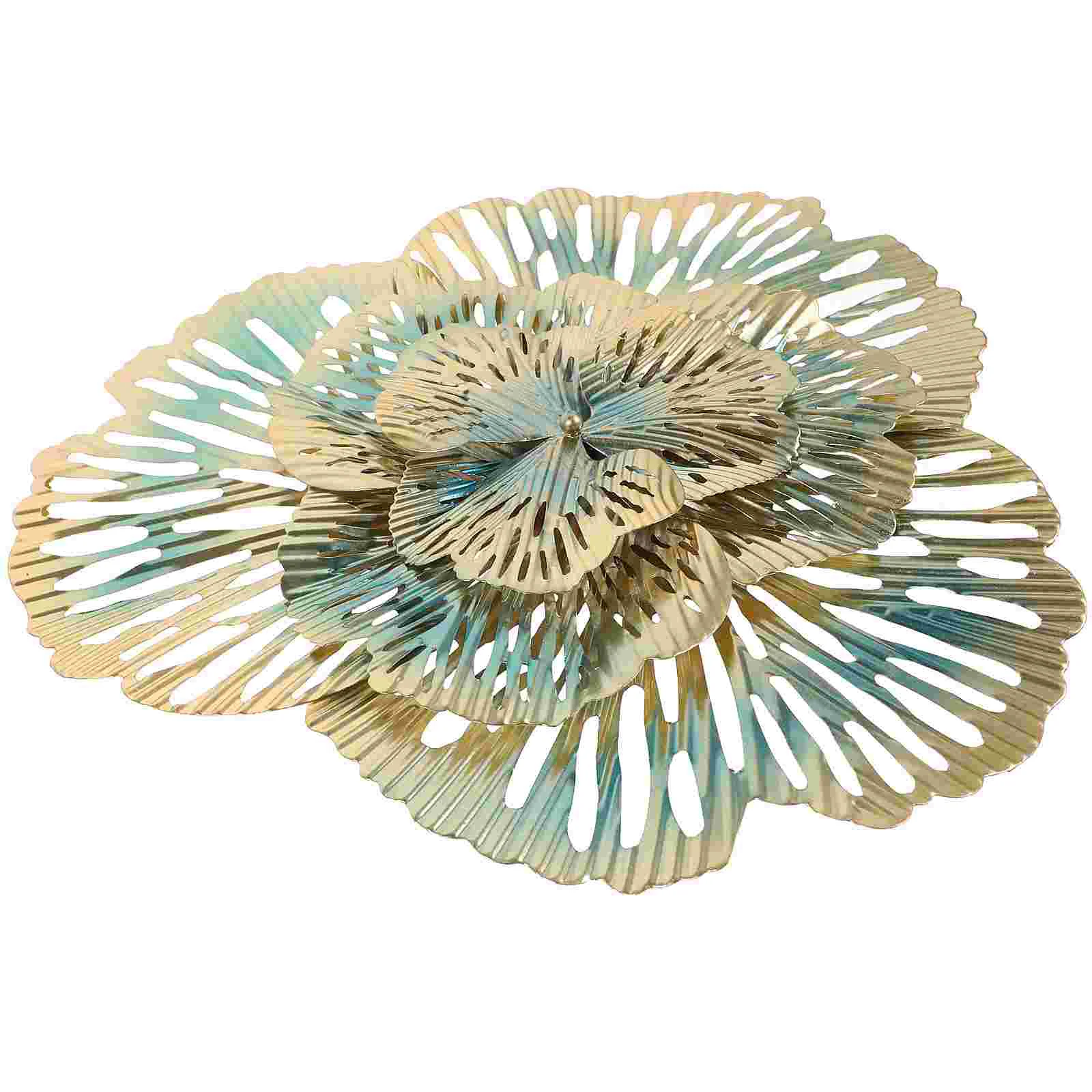 

Metal Flower Garden Wrought Iron Porch Decoration Gold House Decorations Living Room