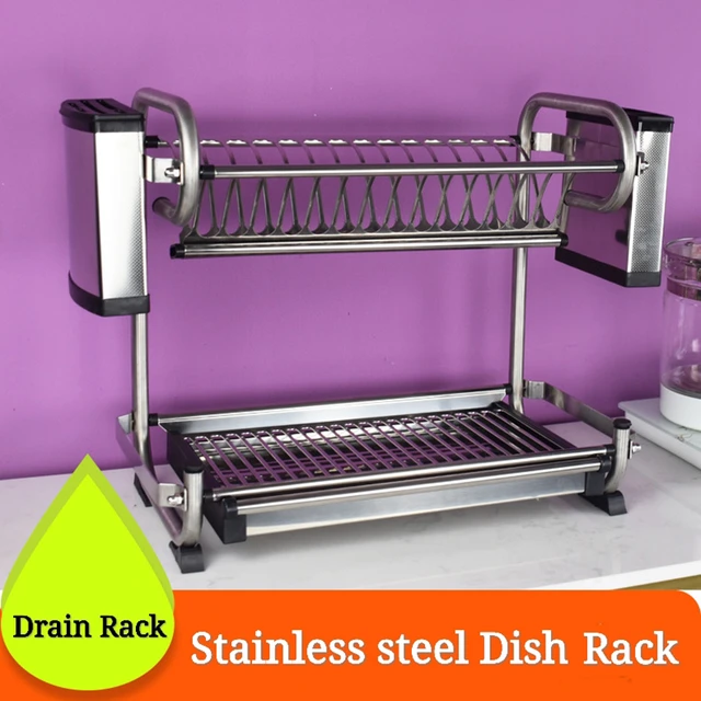 Dish Drying Rack, Purple  Dish rack drying, Dishes, Drying rack