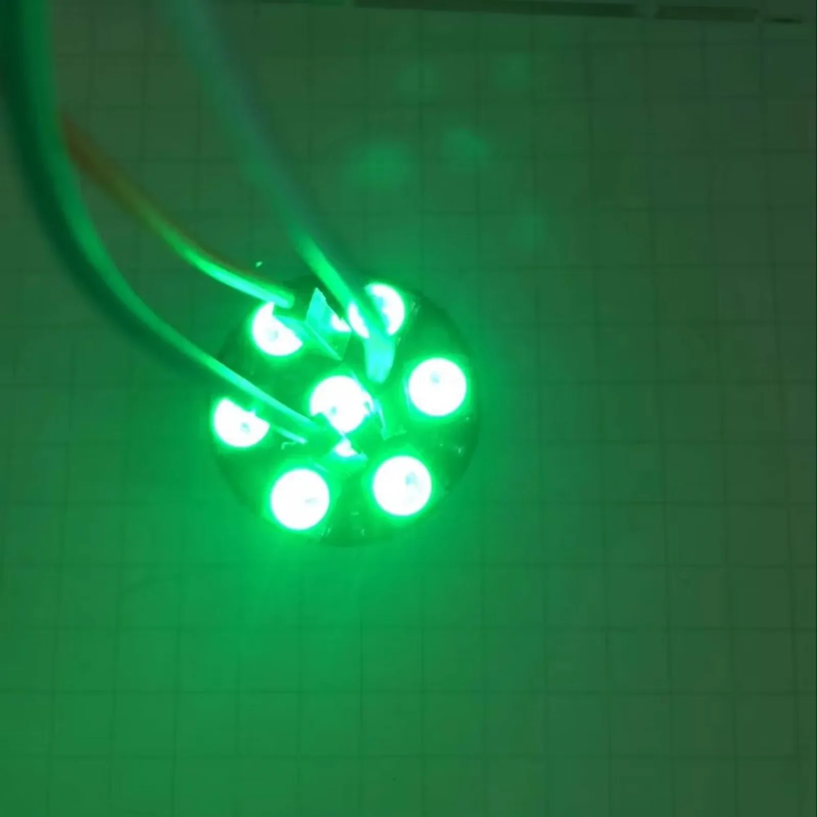 1/5/10PCS WS2812B 5050 RGB LED 링 램프(통합 드라이버 포함) Arduino/Raspberry Pi용 7비트 단일 와이어 제어
