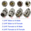 Connector N to UHF PL259 SO239 Male Plug & Female Jack Straight RF Coaxial adapter UHF To N For radio antenna Wire Terminals 2