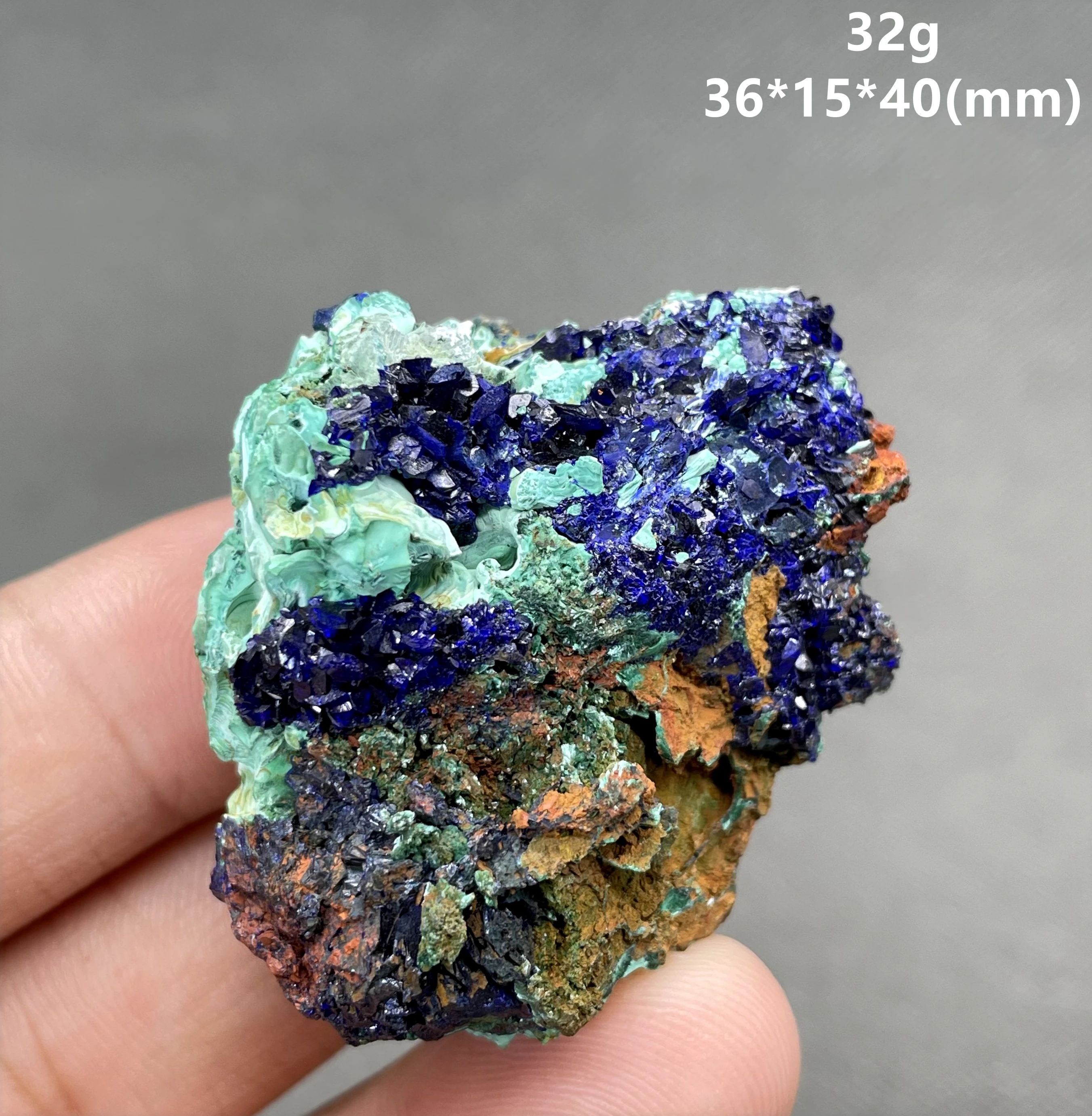 

BEST! 100% Natural beautiful big crystal Azurite mineral specimen crystal Stones and crystals Healing crystal