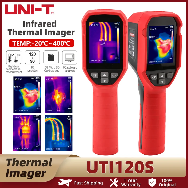 UNIT UTi120S Infrared Thermal Imager Handheld Temperature Thermal