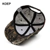 KOEP New Outdoor Fishing Caps Jungle Tree Camouflage Baseball Cap Hunting Hat Cotton Dad Snapback Biomimetic Camo Hats KBMO5 6