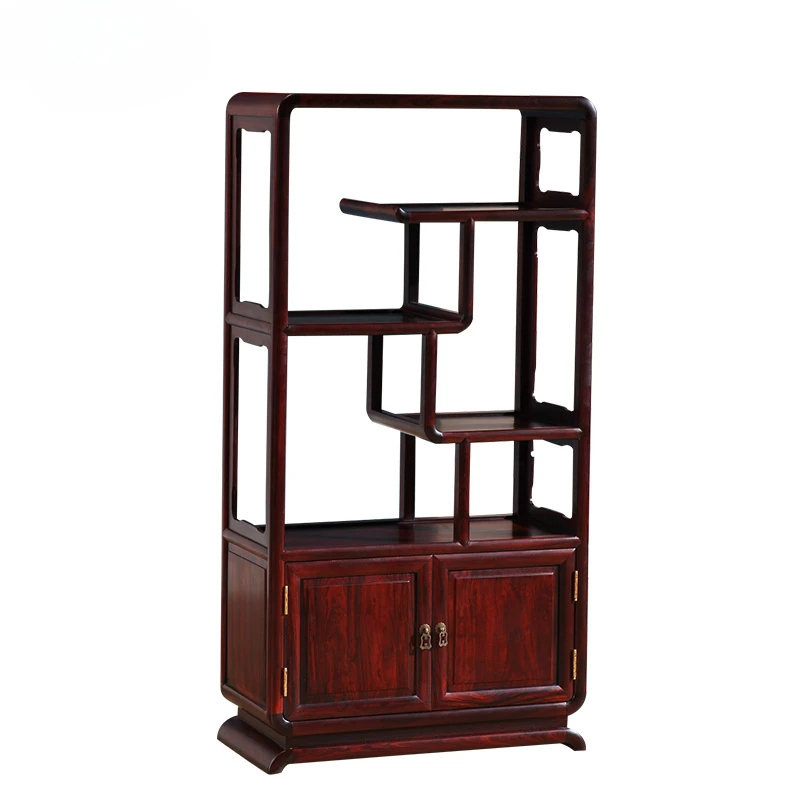 

Chinese Style Solid Wood Sideboard Modern Minimalist Living Room Sandal Wood Storage Cabinet Office Tea Cabinet