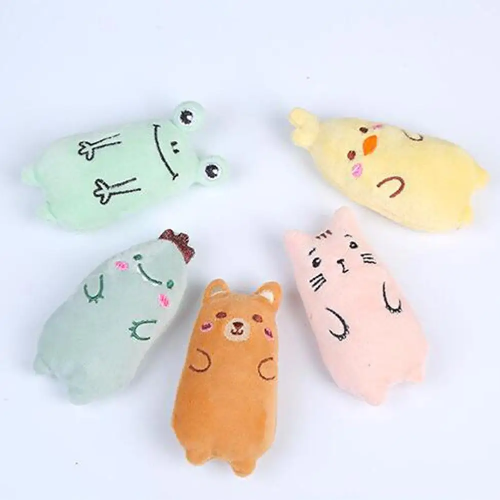 

Pet Cat Mint Soft Plush Toy Bite-resistant Teeth Grinding Toys Pet Supplies For Teeth Cleaning