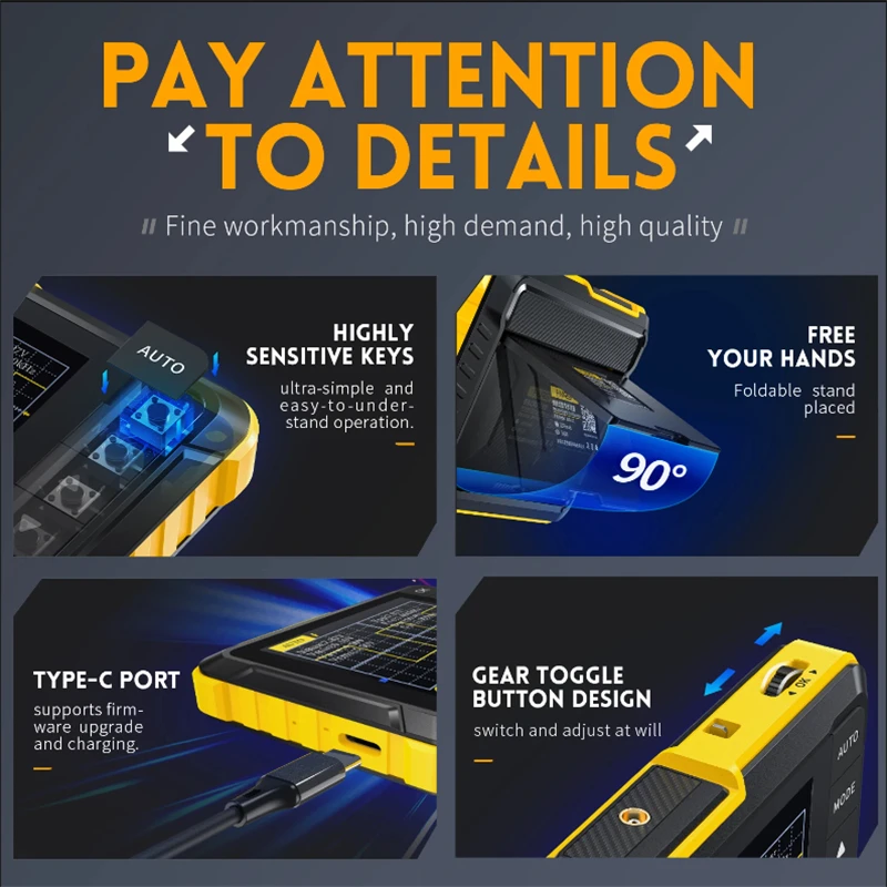 Рисунок 3 - Портативный цифровой мини-Осциллограф