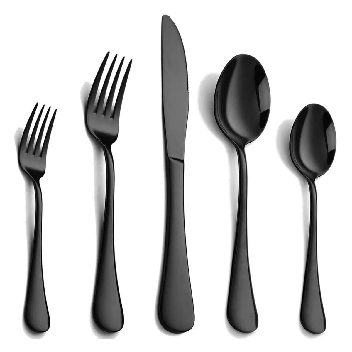 סט סכום CHFL, סט סכום מפלדת אל-חלד, סט סכום כולל סכין / מזלג / כף מראה מלוטשת, בטוח למדיח כלים