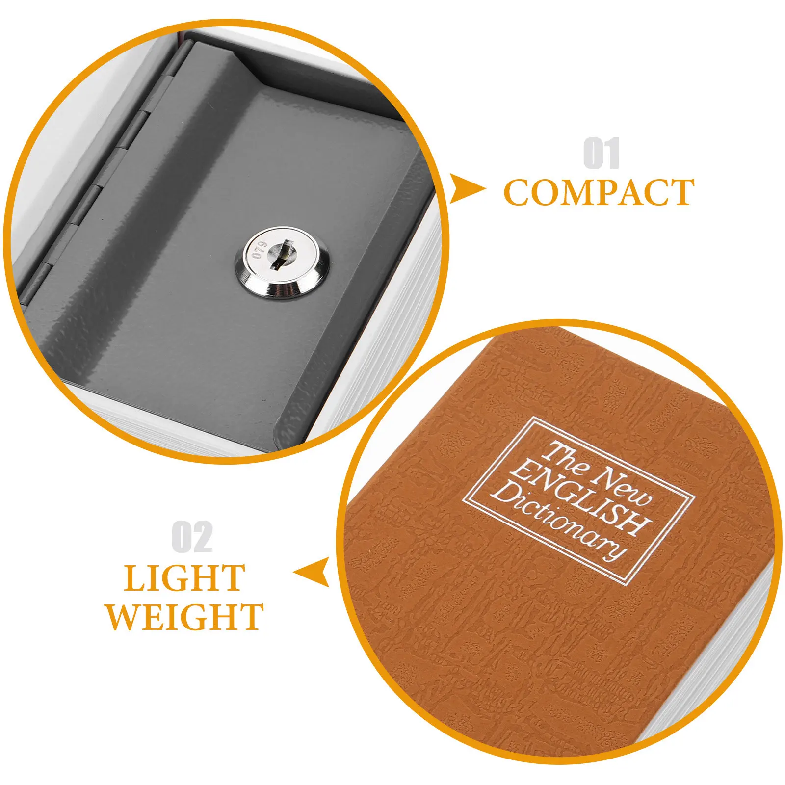 클래식 책 모양 금고 빈티지 스타일 잠금 가능 동전 저금통 어린이용 창의적인 저금통 데스크탑 수납 장 돈통