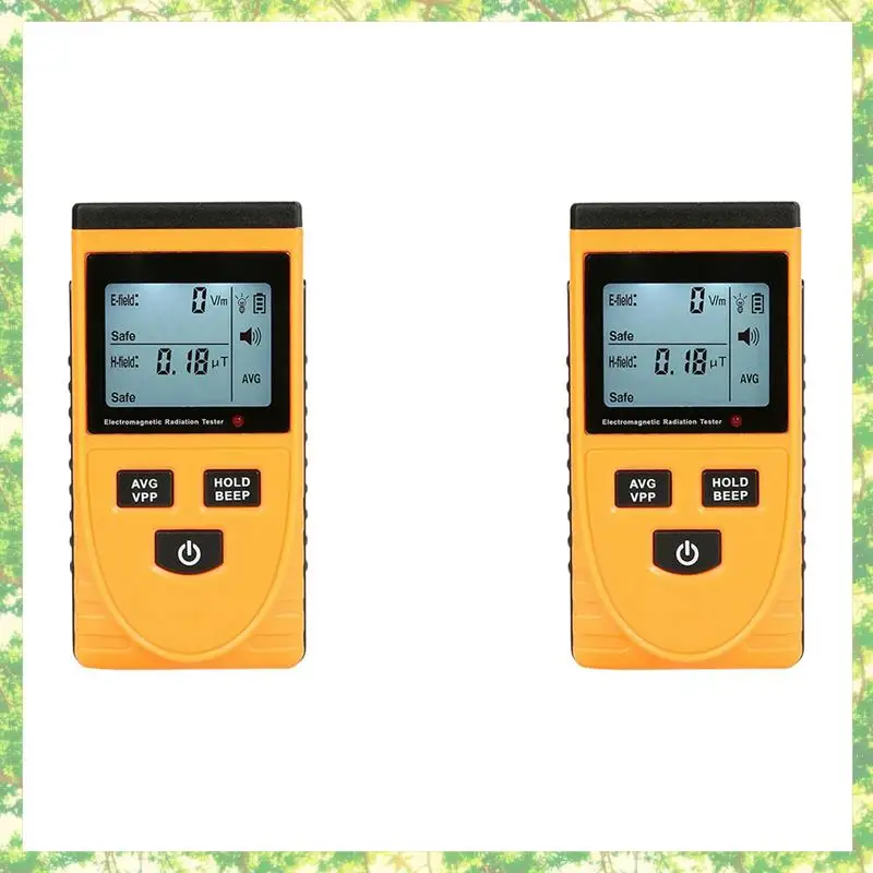 Smart-2X Socket Radiation Detection,Portable Dosimeter Counter With LCD Display, Radioactive Detector GM3120