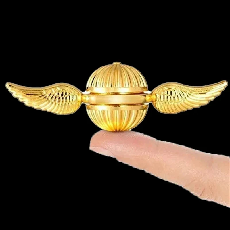 Fidget Spinner Metal Fidget Spinner Hand Spinner Toy Anti-Stress Fun Gyro for Stress Relief Finger Rotation Gyroscope for Kids And Adults