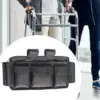 Wheelchair Side Bag Oxford Cloth with Strap Walker Storage Bag Wheelchair Armrest Storage Pouch Large Capacity for Adult Elderly 3