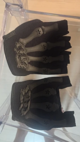 Riding Fingerless Gloves Non-slip Half Finger Gloves for Motorcycle Cycling photo review