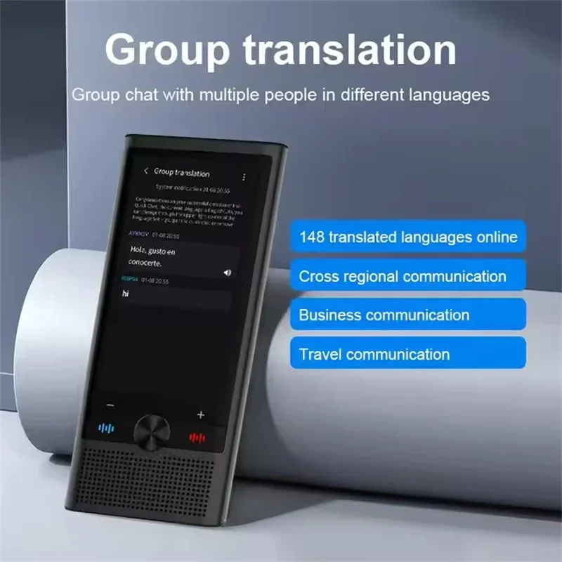 S10 Portable Smart Voice Translator 148 Online19 Offline Languages Real-time Photo Recording Translation 4G WIFI Smart Translate