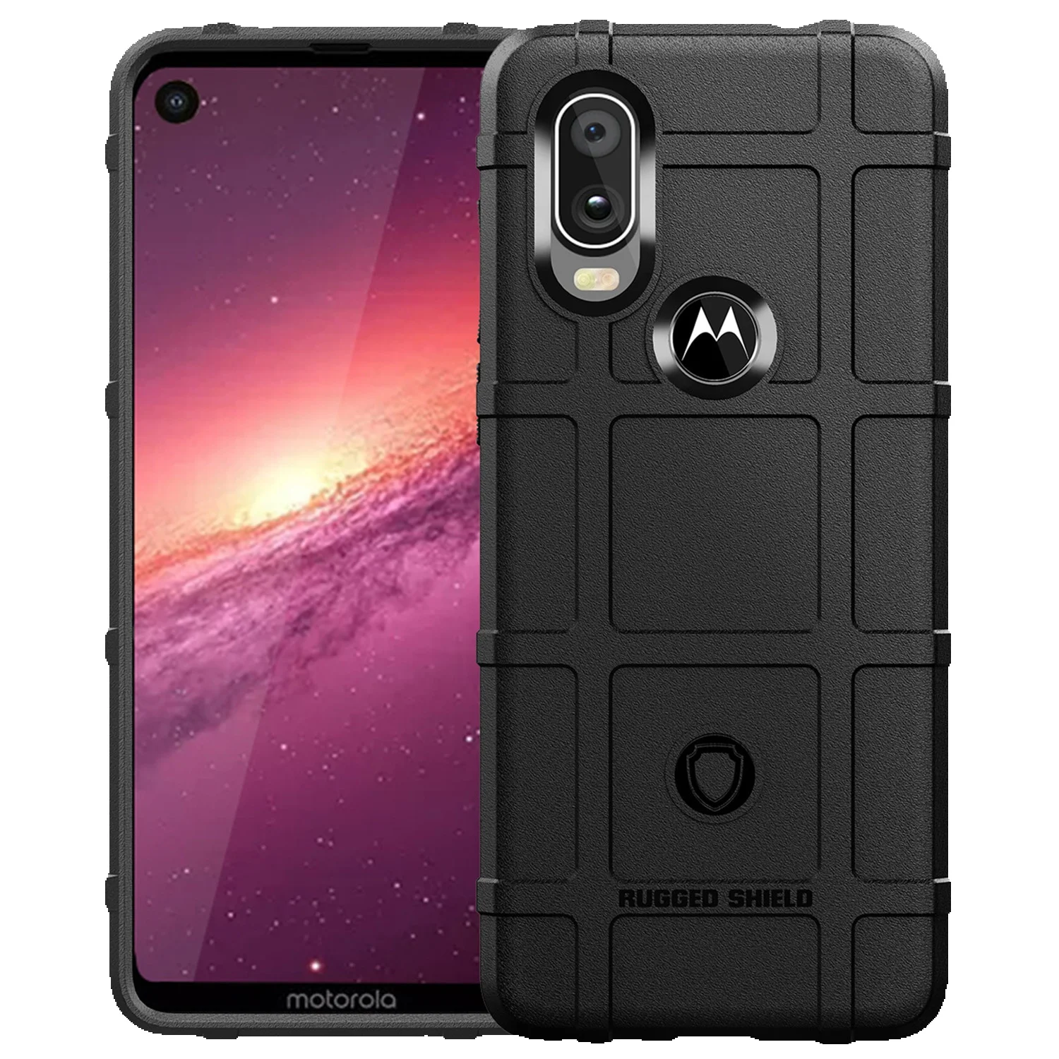 Custodia Per Armatura Moto One Vision Plus Motorola Power2 Power Cover Protettiva Antiurto Per Moto One Vision Fusion + Custodie In Gomma