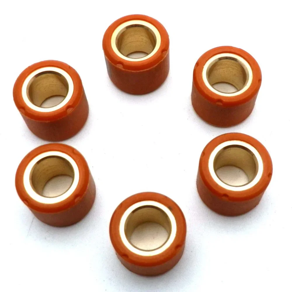 6pcs/lot Motorcycle Scooter Performance Variator Roller Weights 12x15mm for JOG50 JOG90 YAMAHA 15x12 3g-13g motorcycle variator roller weights