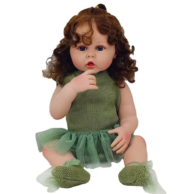 

Realistic Newborn Baby Dolls Real Life Baby Dolls With Magnet Pacifier Reborn Babies Full Silicone Body Portable Realistic