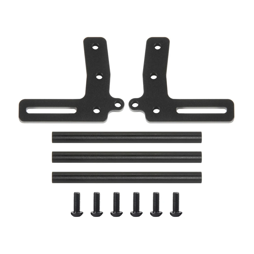 Durable Aluminum Front Bumper Bull Bars for 1/10 RC Crawler Vehicles