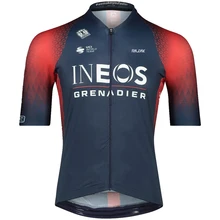 Maglia Ineos-ropa de Ciclismo para Hombre, maillot de manga corta transpirable, maillot de entrenamiento, para Verano, 2022, 2022
