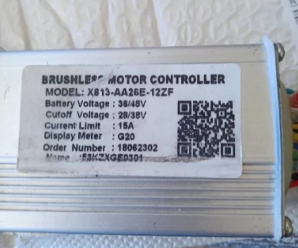 Brushless Motor Controller Ancheer Electric Bicycle X813-AA26E-12ZF 36/48V 15A Updated Part KD26E Display Accessories Kit