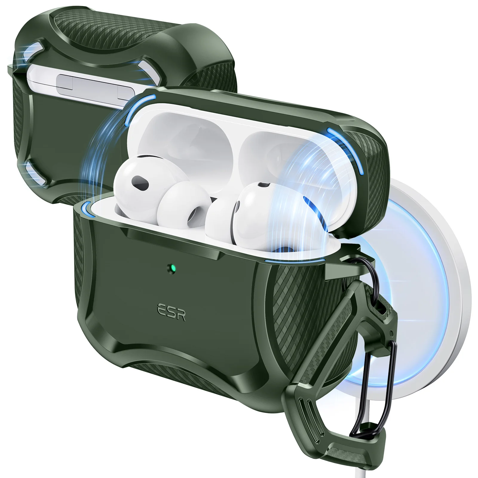 Premium MagSafe Protective Earphone Case with Lanyard