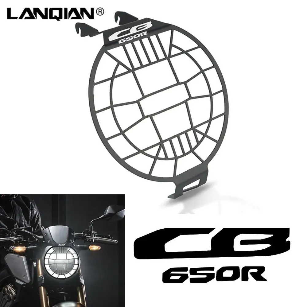 

For Honda CB650R Motorcycle Accessories Stainless Steel Headlight Protector Cover Grill CB 650R CB 650 R 2018 2019 2020 2021