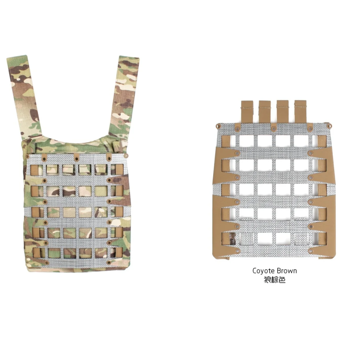 

Outdoor Tactical Hunting Vest FCPC V5 Special Tegris Molle Zipper Attack Backboard 8-Layer T-Board