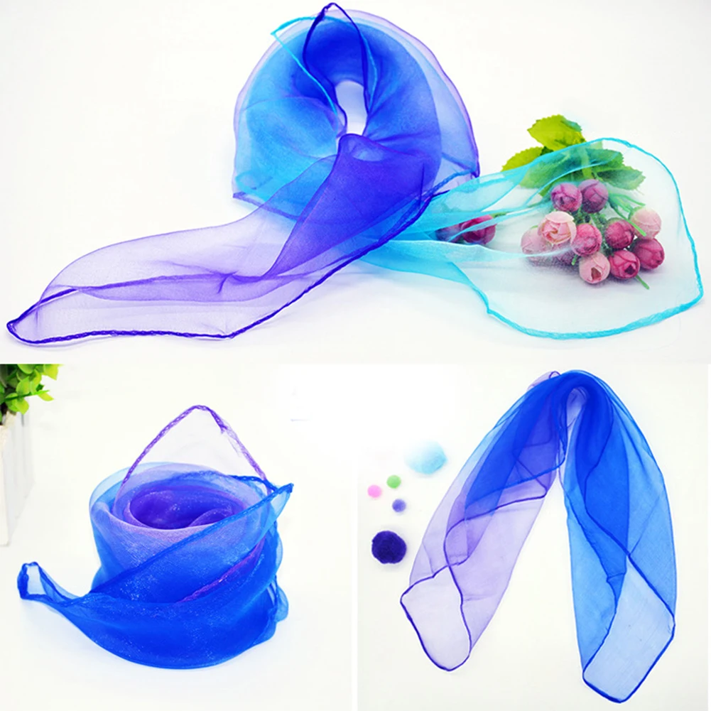Silk Scarf 60x60CM For Women Summer Performance Beach