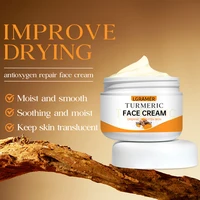 Turmeric Whitening Face Cream Wrinkle Removal Lighten Fine Lines Makes Skin Look More Youthful Birghten Moisturize Facial Care 2
