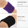 8*5cm1pc Sports wristband made of cotton for comfortable outdoor fitness breathable and sweat absorbing wrist protection 3