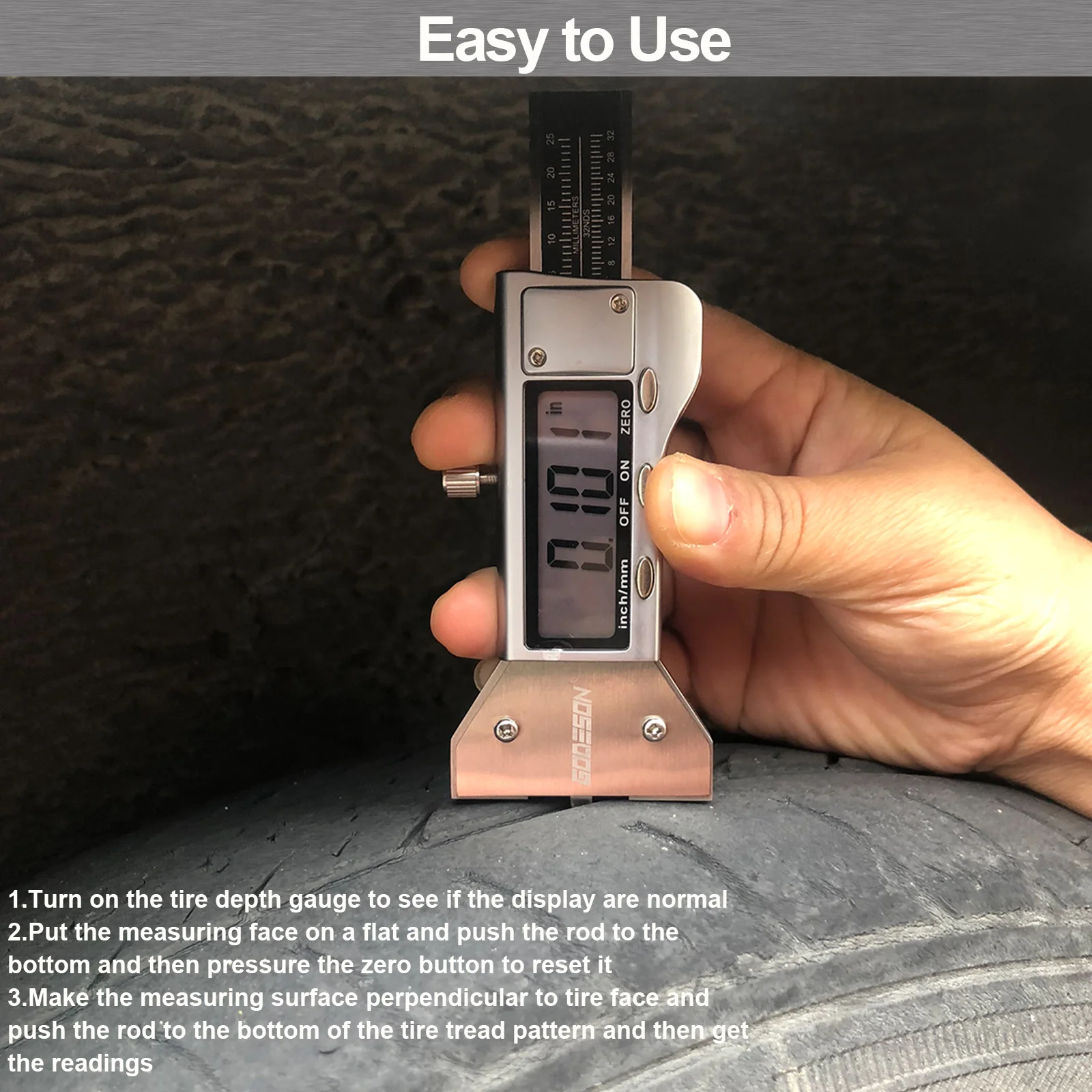 ATsafepro-ݼ  Ÿ̾ Ʈ  , 25.4mm, LCD ÷, Ÿ̾ Ʈ  , ġ/MM,  