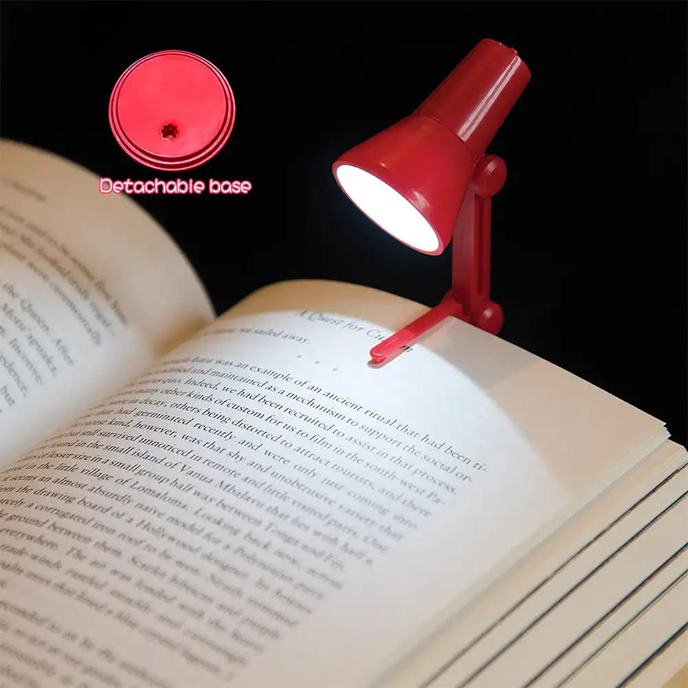 Book Lamp Night Lamp Clip Lamp Warm Light Eye Protection Table Non-Plug-in Quilt Lamp For Bedroom led light,desk lamp,night light,book light,mini night light,mini led light