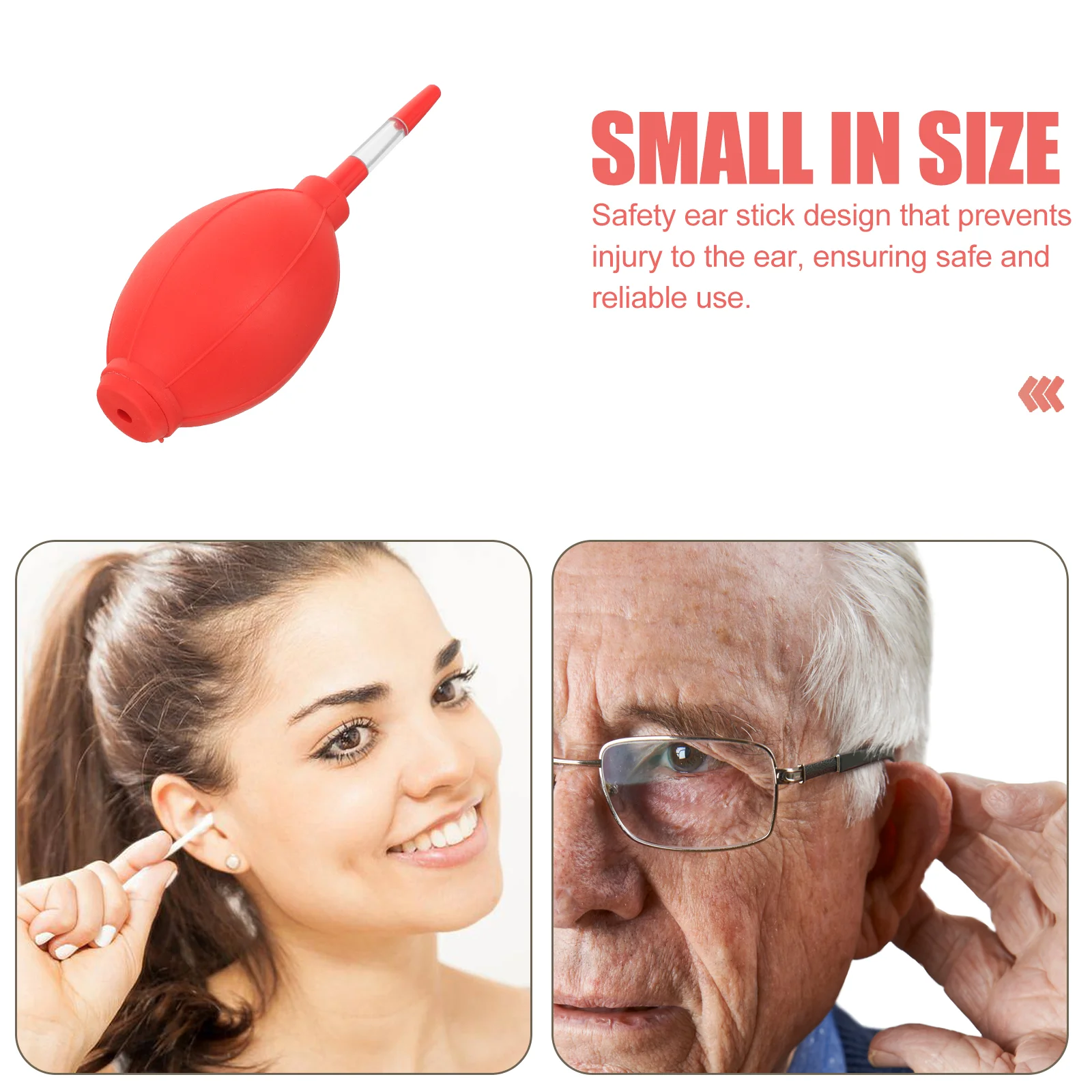 Ear Cleaning Tool Light Bulb Professional Picking Set Syringe Squeeze Bulbs Nurse Tools Suction 4