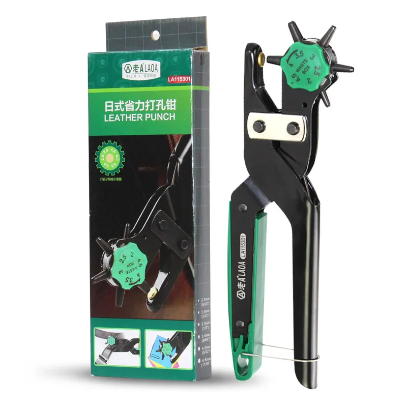 Leather Punching Plier Belt punch Professional Punching Tools LAOA