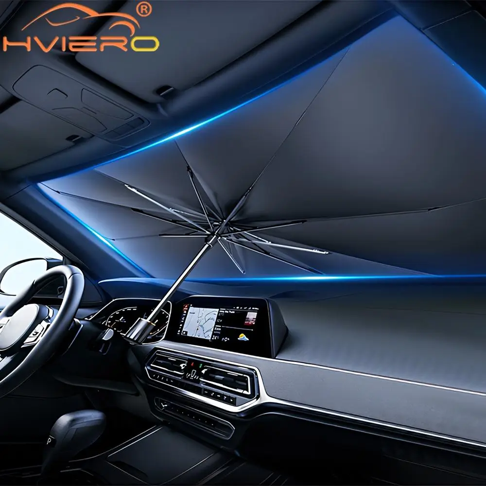 Windshield Sunshades Multi Purpose Foldable Car Interior Protector Accessory Front Covers