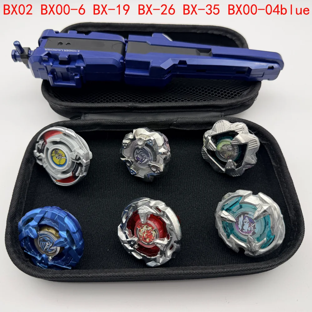 6pcsT(트랜스미터 포함) akara Tomy Be 버스트 탑 X 자이로 팩 BX02 bx00-6 BX-19 BX-35 BX00-04 Phoenix Unicorn BX Combat Gyro