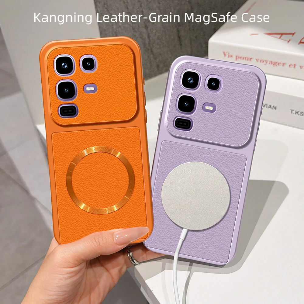 Luxury Leather Matte Magnetic Soft TPU Phone Case