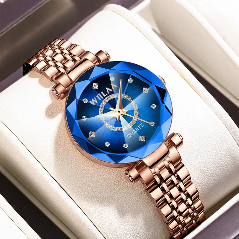 Women Bracelet Watches Stainless Steel Band Elegant Diamond Dial Ladies Wrist Watch For Crystal Exquisite Top Brand Luxury 2025 2