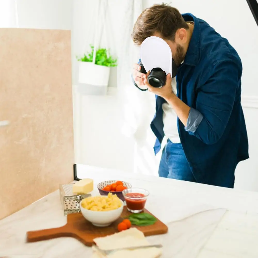 Description Picture 2 of itemCamera Flash Diffuser Semi-Transparent Light Modifiers Photography Foldable White Macro Flash Camera Accessories