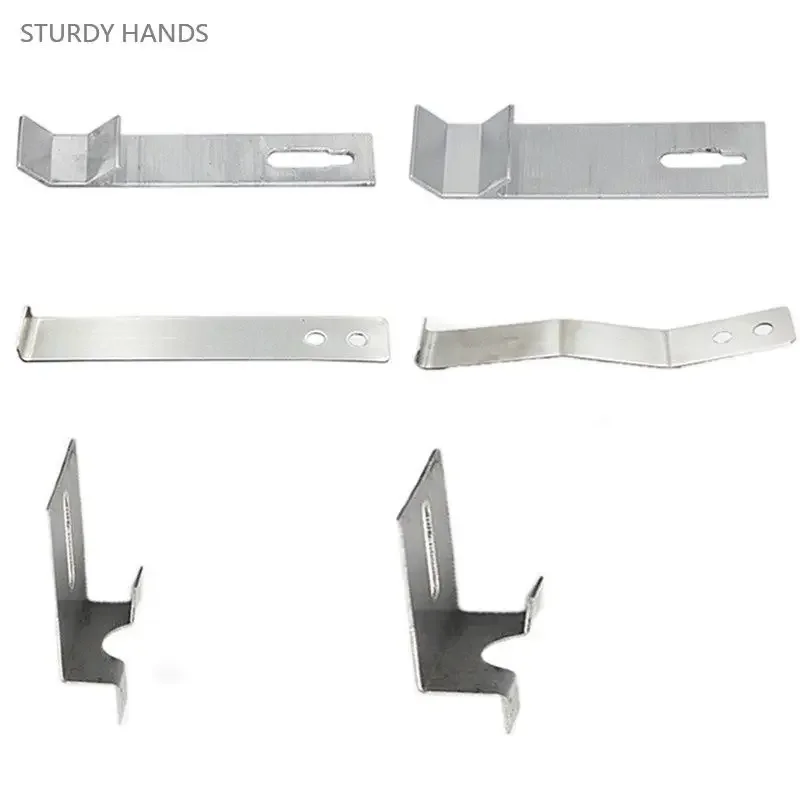 Parede Telha Gancho Telha Suporte Prendedor de Suspensão Seca Mármore Publicidade Board Fixo Home Hardware Acessórios 100 Pcs Aço Inoxidável