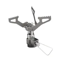 BRS-3000T Titanium Mini Camping Gas Burners 25g One-Piece Pocket Stove Outdooor Hiking Folding Cooking Furnace Portable ﻿ 3