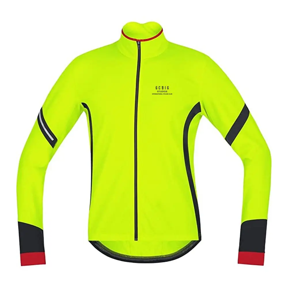 GG Winter Windproof/Waterproof Long Sleeve Cycle Clothing Mtb Windbreaker Jacket Men's Road Bike Apparel Bike Jersey Coat