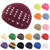 Crochet Cotton Wig Caps for Wig Weaving Cap Mesh Base Machine Made with Adjust Strap Hair Net for Sleeping Night Snood Headcover 1
