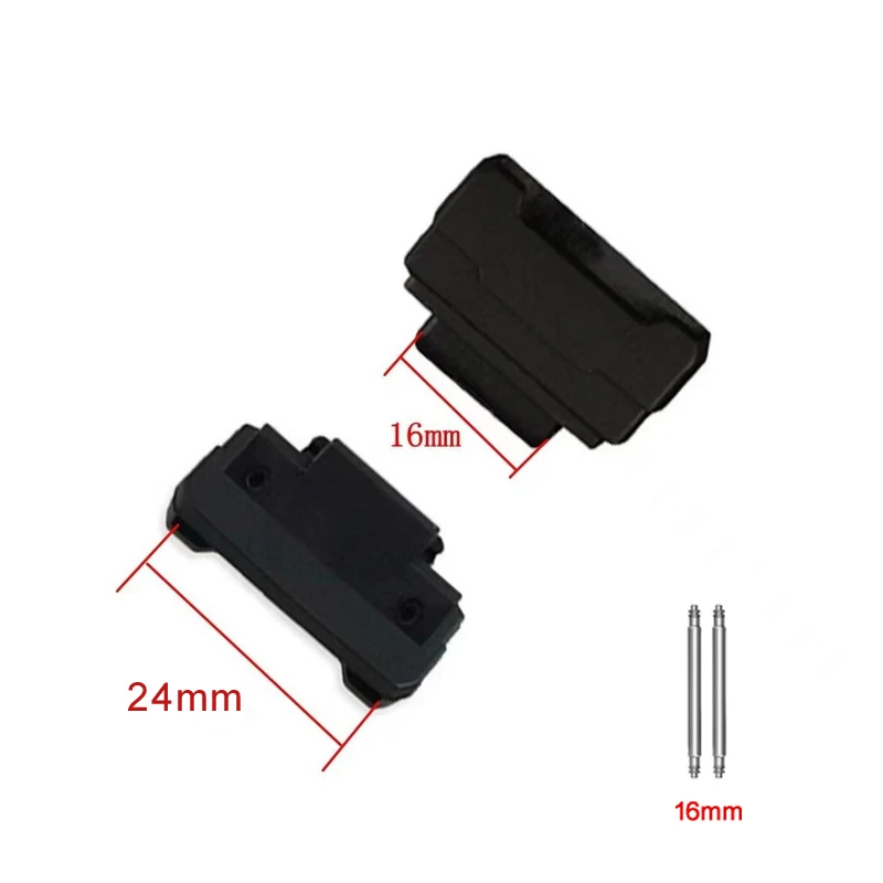 Bracelet Strap Connector for 16mm Watch Band Accessories (2-Pack)