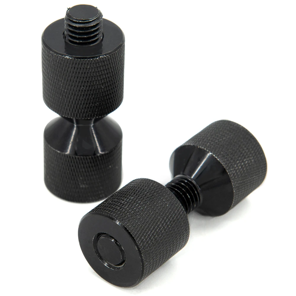 Universal Aluminum 1-1/8 Inch Two Hole Pins Set 2 Hole Flange Alignment Pin Firm Flange Arrangement Pin Kit Two Pins Set